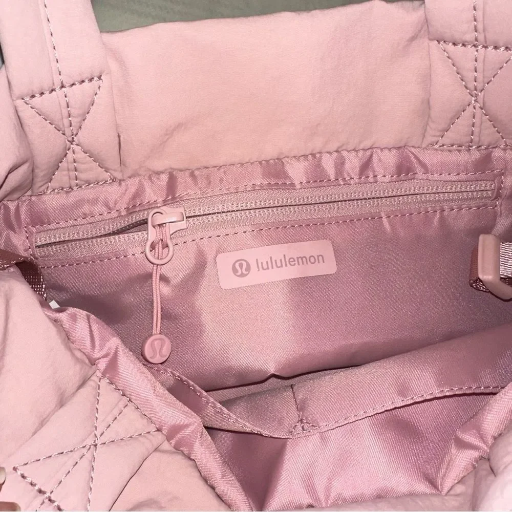 NWT Lululemon On My Level Crossbody Top Handle Tote Bag *Micro 5L Blissful Pink